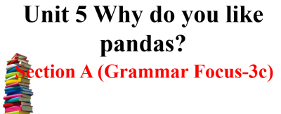 人教版七年级英语下册Unit 5 Section A Grammar Focus~3c课件