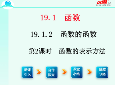 人教版八年级下册数学课件第十九章 一次函数19.1.2 函数的图象第2课时  函数的表示方法PPT课件