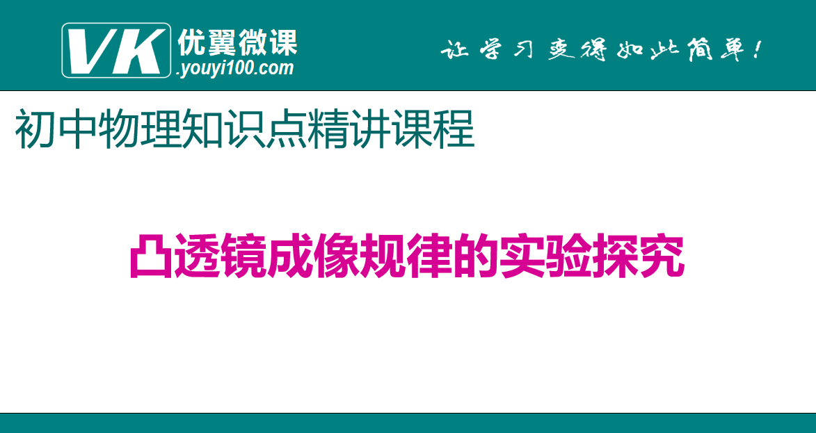 人教版八年级上册物理第五章透镜及其应用 凸透镜成像规律的实验探究 知识点PPT课件下载