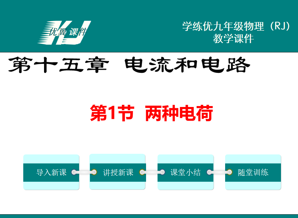 人教版九年级上册物理第十五章 电流和电路第1节  两种电荷PPT课件下载 