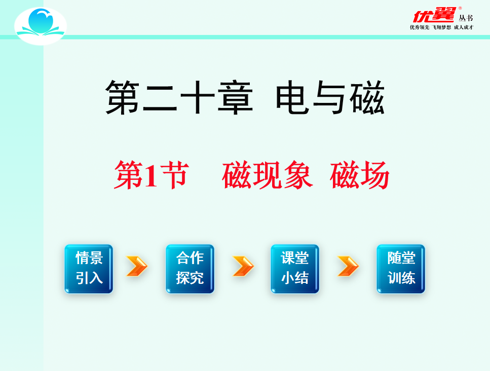 人教版九年级下册物理第二十章 电与磁第1节  磁现象 磁场PPT课件下载  