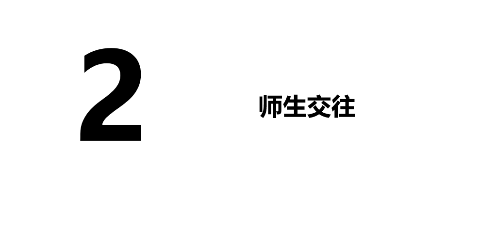 人教版七年级上册政治第三单元师长情谊第六课师生之间师生交往PPT课件